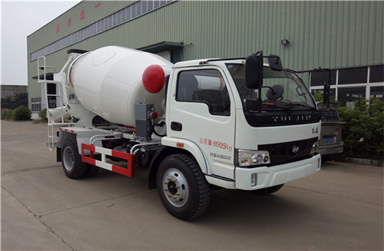 跃进5方混凝土搅拌运输车