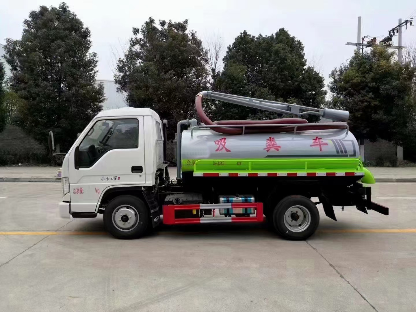 福田小卡之星2吸粪车