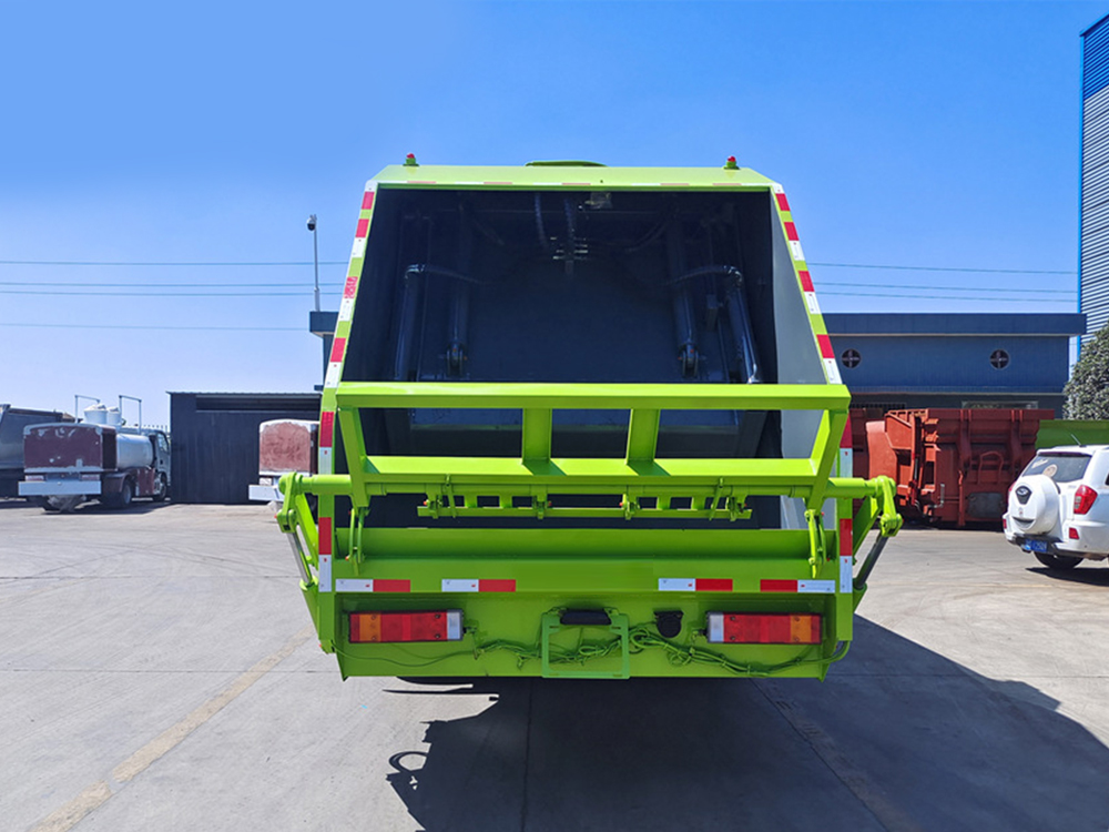 东风华神后双桥18方压缩式垃圾车