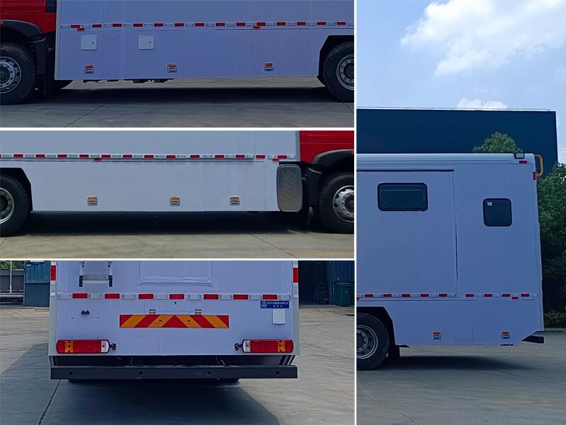 豪沃后八轮厕所车
